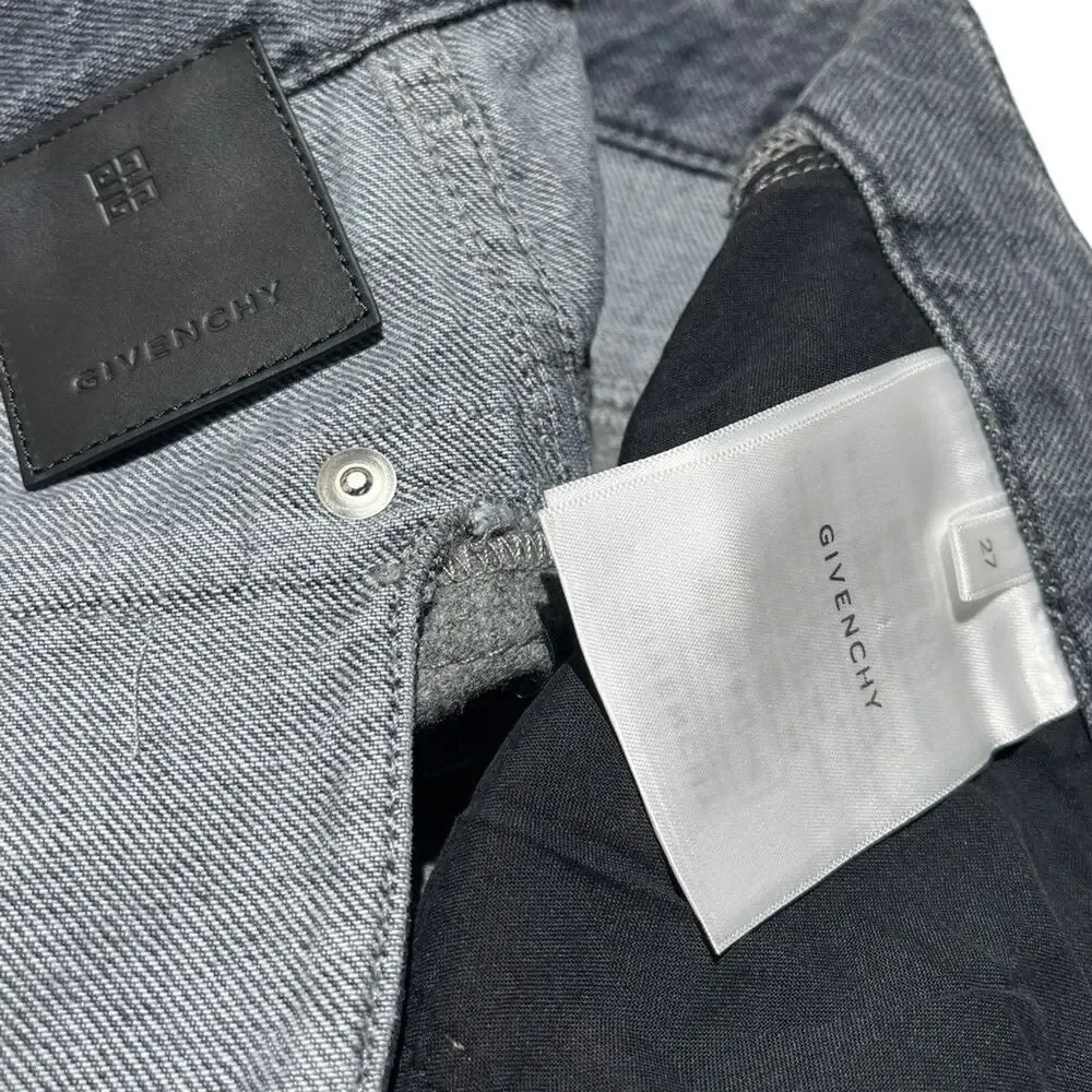 $1,820 hybrid paneled denim/wool trouser - Picture 5 of 7